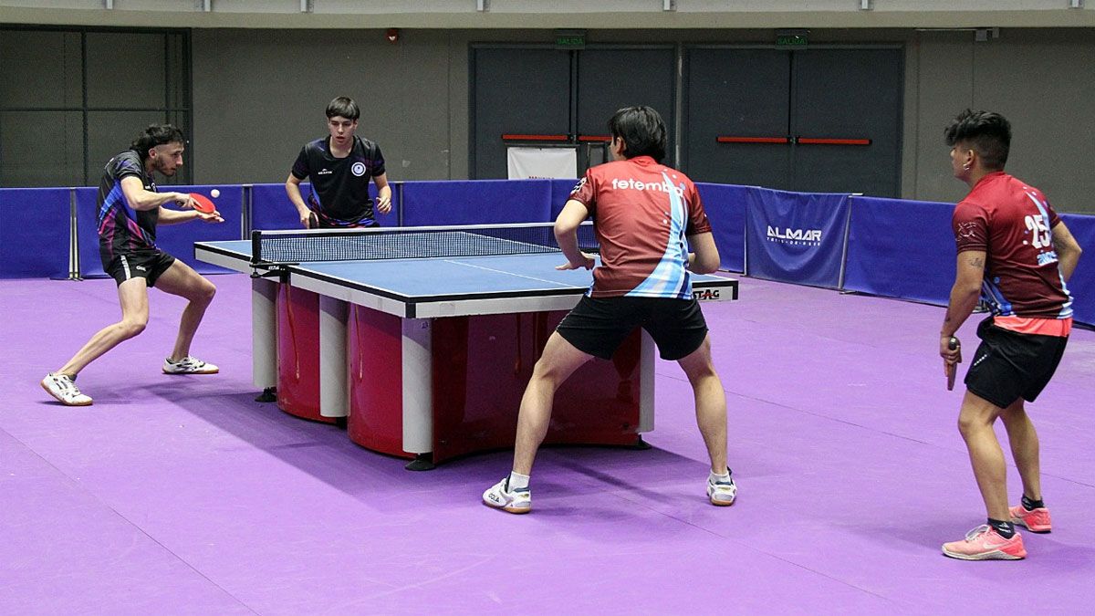 El Argentino de tenis de mesa en Mendoza, está siendo un éxito rotundo.