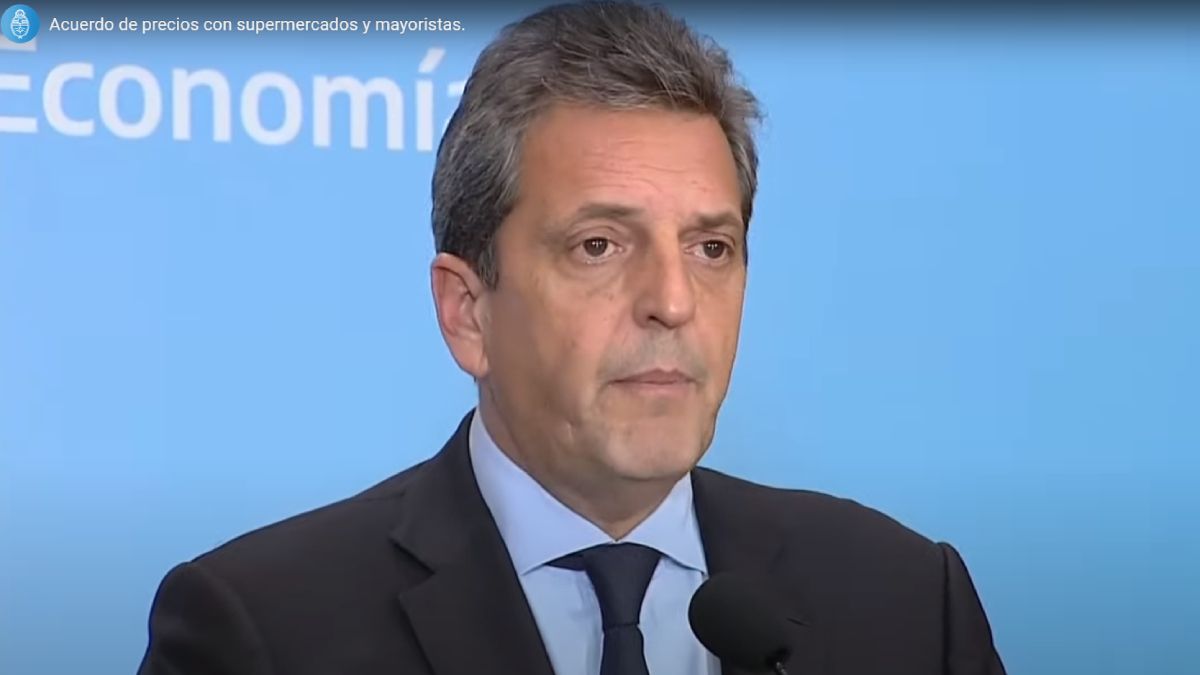 Este viernes el ministro de Economía Sergio Massa anunció un acuerdo con los formadores de precios para poner un tope del 5% a los aumentos de alimentos, por 90 días.