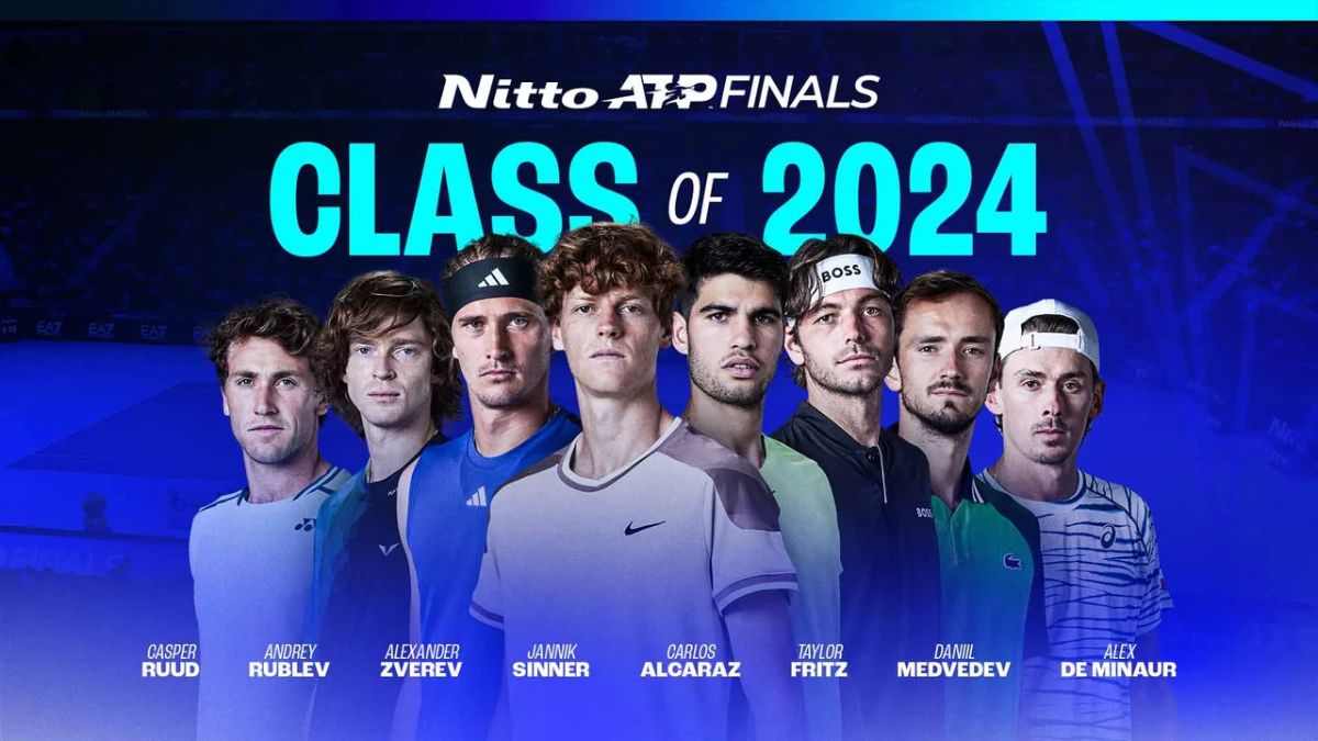 Este jueves se sortearon los grupos de los cuadros de singles y dobles del ATP Finals 2024.