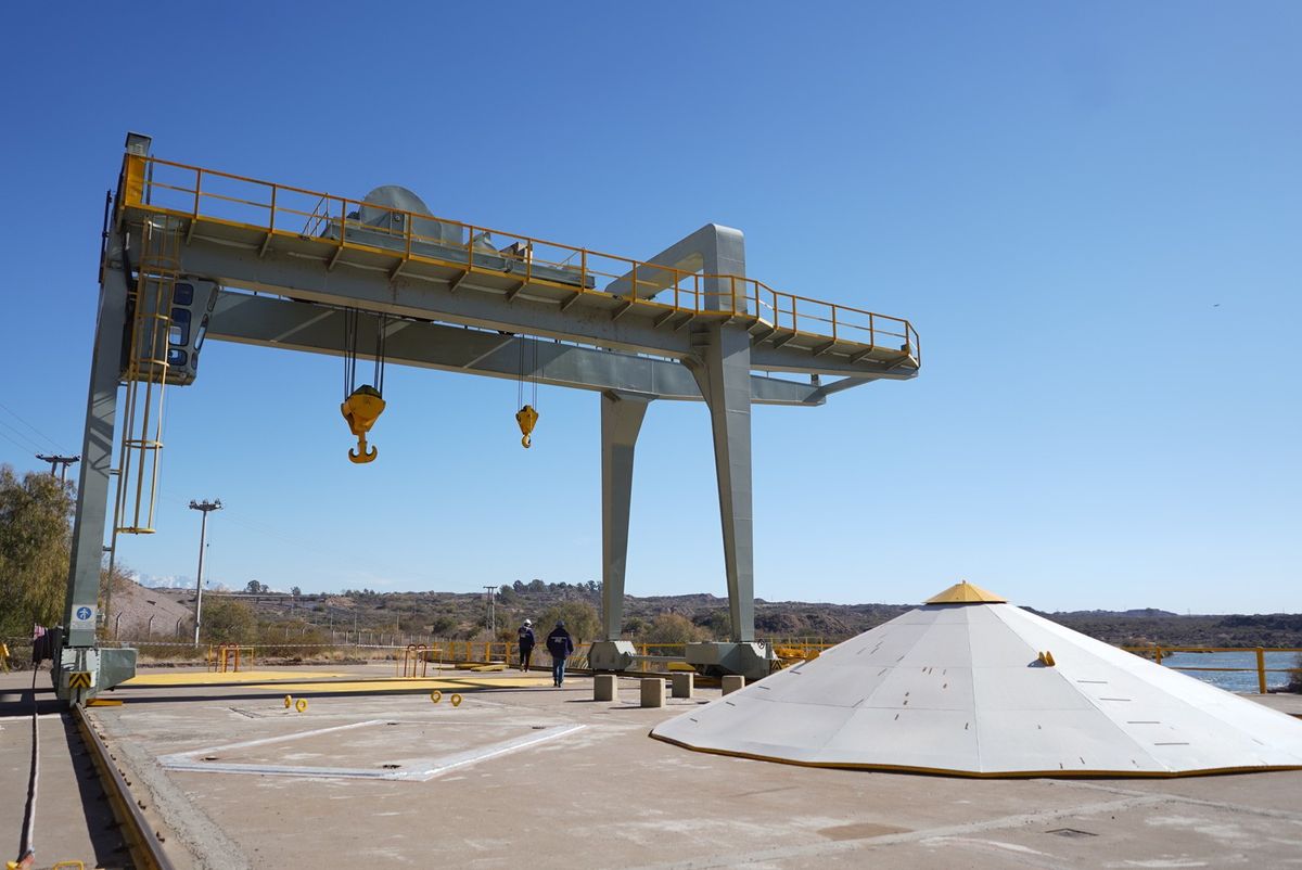 Los trabajos en El Carrizal. Los trabajos en El Carrizal.