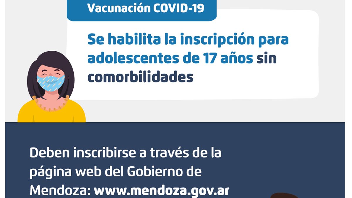 Comienza en Mendoza la vacunación para adolescentes.