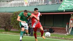 MIsael Sosa del Deportivo Maipú tuvo una tarde redondita en Caballito, donde le hizo dos goles a Ferro.