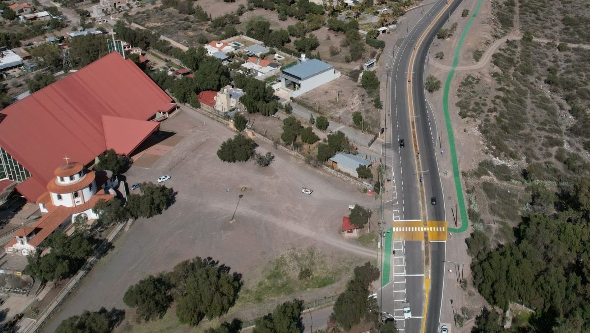 Así quedaron las obras del circuito El Challao. 