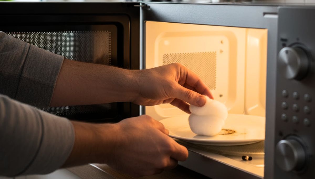 Para qué sirve colocar algodón en el microondas y por qué recomiendan hacerlo