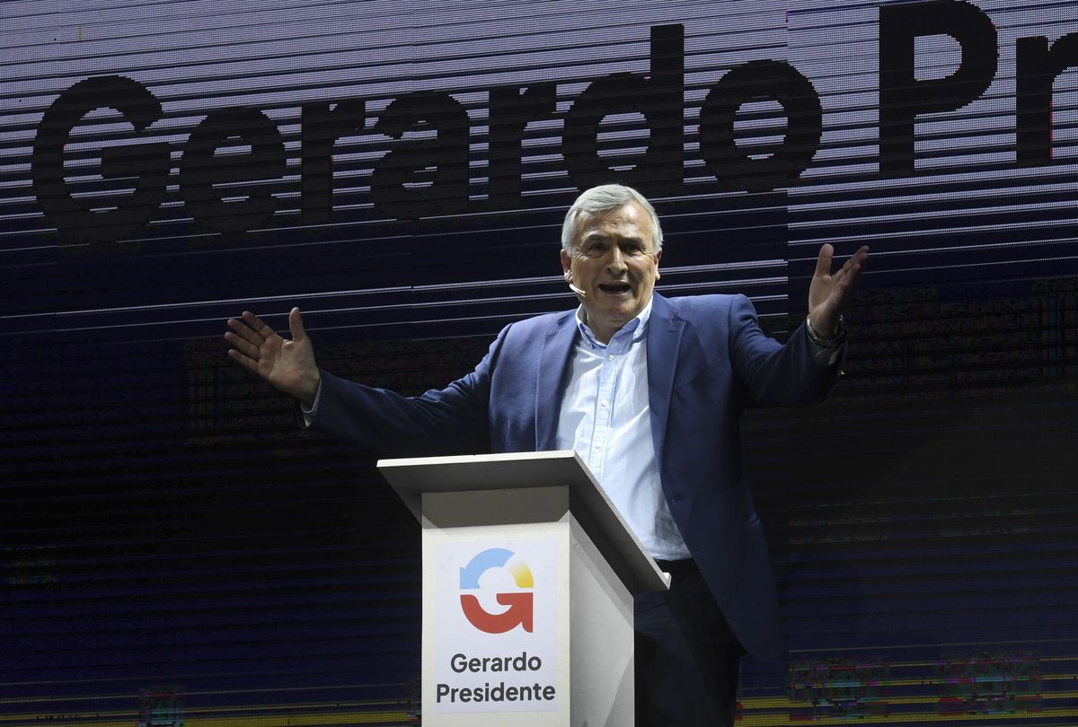 Gerardo Morales lanzó su candidatura a presidente: "Es hora de que Cristina se vaya a su casa" (Foto: Télam) Gerardo Morales lanzó su candidatura a presidente: "Es hora de que Cristina se vaya a su casa" (Foto: Télam)
