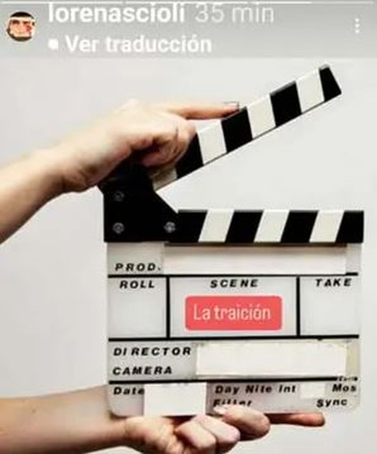 El posteio en Instagram de Lorena Scioli, hija de Daniel.