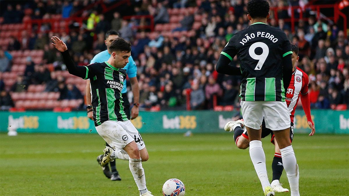 Facundo Buonanotte hizo un gran gol y el Brighton obtuvo un triunfazo