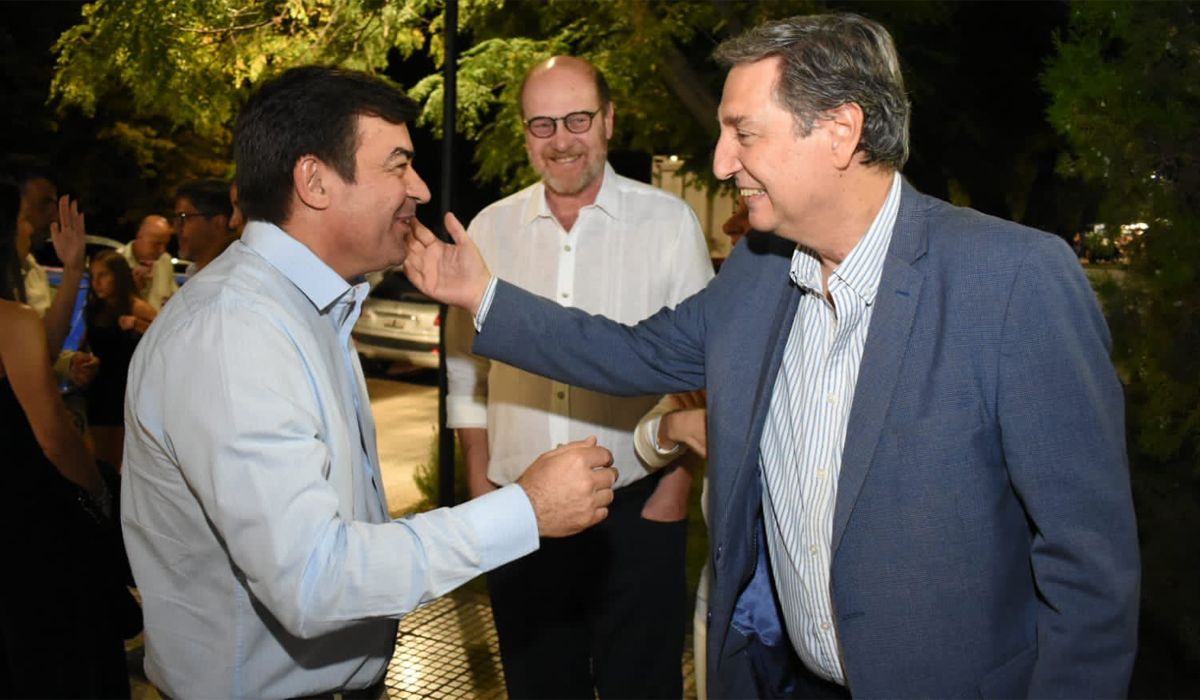 Omar De Marchi posteó esta imagen junto a Emir Félix y el kirchnerismo explotó.