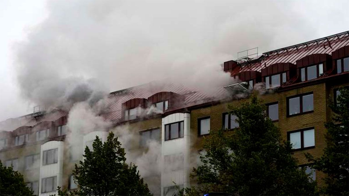Suecia: al menos 20 heridos tras la explosión en un edificio