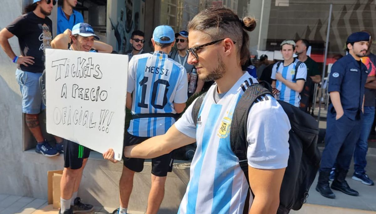 Los argentinos reclaman por entradas a precio oficial