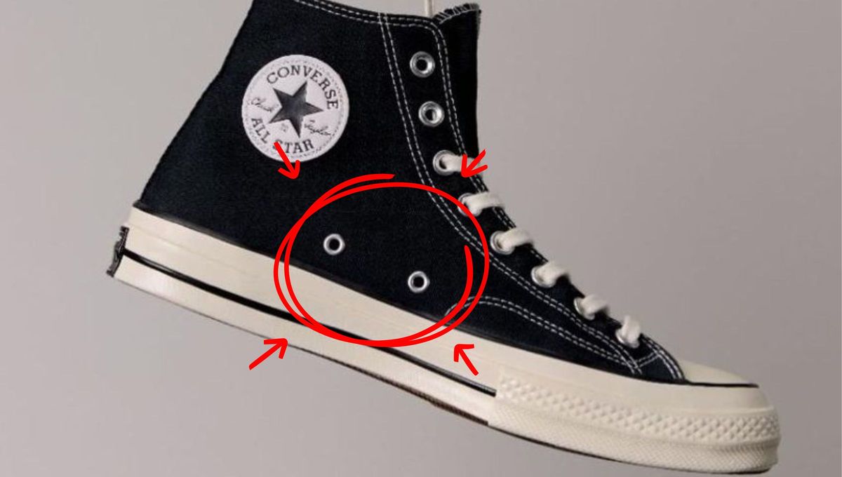 Nadie lo sabe: para qué sirven los agujeros en los costados de las zapatillas y por qué están allí