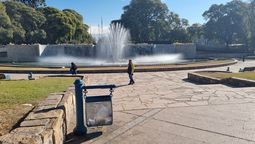 La Plaza Independencia, histórico espacio verde de Mendoza. La Plaza Independencia, histórico espacio verde de Mendoza.