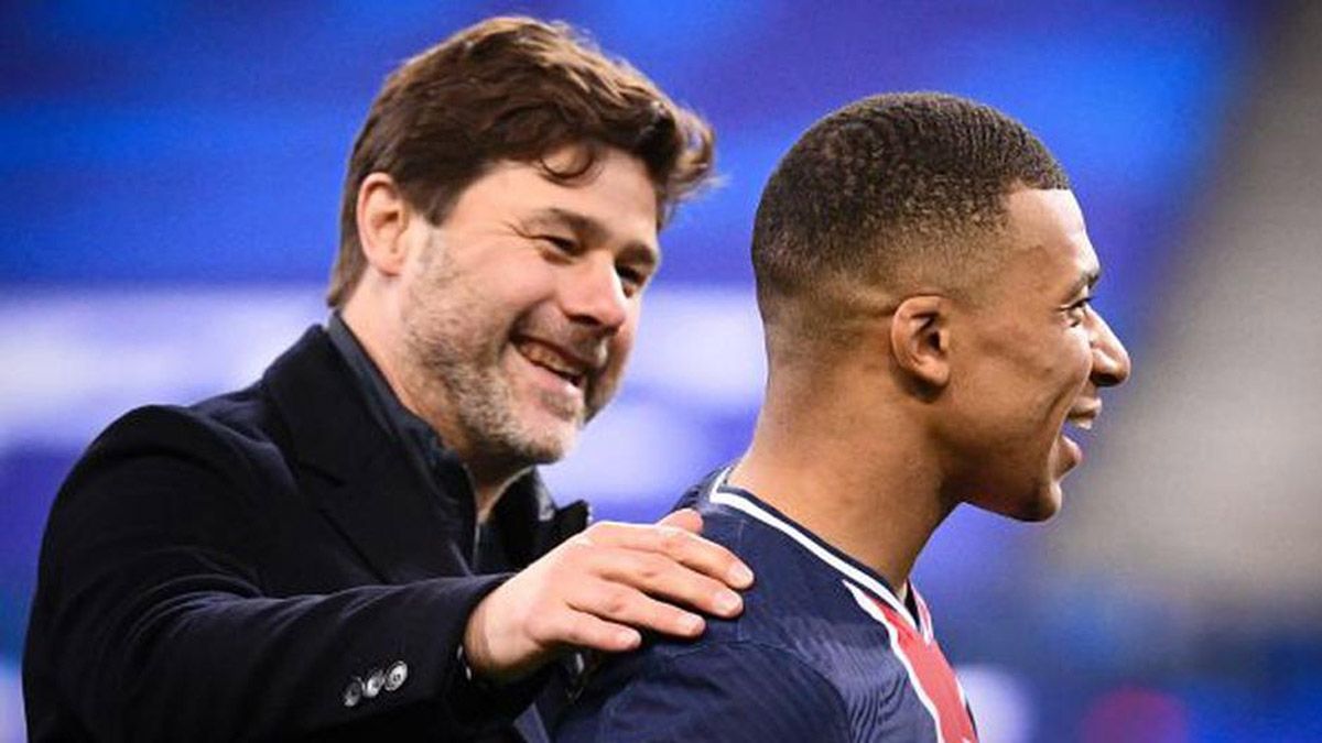 Mauricio Pochettino y Kyliam Mbappé seguirían en el PSG la próxima temporada