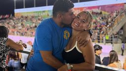 Néstor Ortigoza y Rocío Oliva protagonizaron un escándalo. Néstor Ortigoza y Rocío Oliva protagonizaron un escándalo.