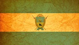 La bandera provincial que es idéntica a la Nacional pero cambia en su diseño un elemento clave La bandera provincial que es idéntica a la Nacional pero cambia en su diseño un elemento clave