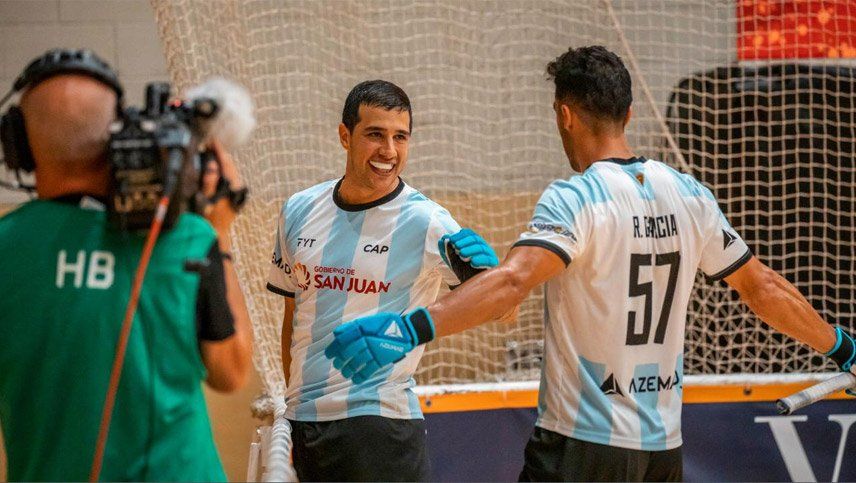 Argentina goleó 6-0 a Angola y se metió en las semifinales de los Roller Games