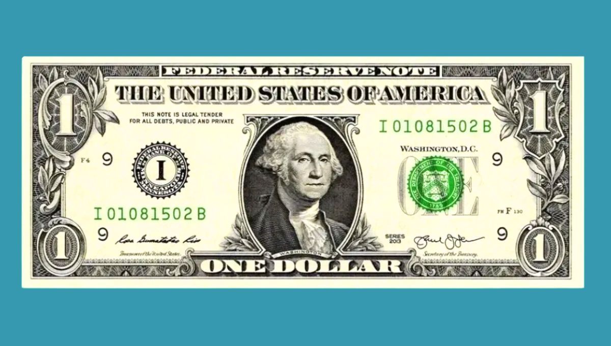Cómo es el billete de 1 dólar que puede convertir&nbsp; a su dueño en millonario