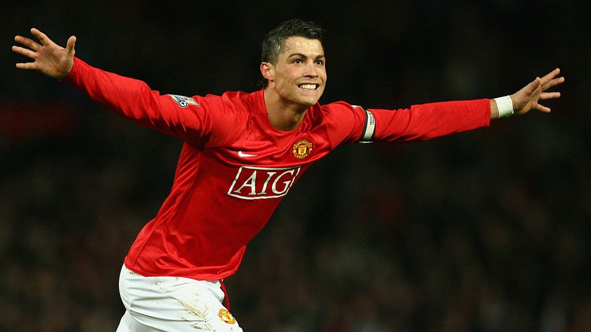 Ronaldo en el Manchester United: 