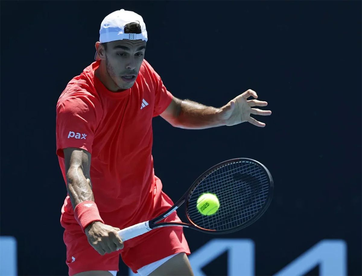 Francisco Cer&uacute;ndolo est&aacute; en la tercera ronda del Abierto de Australia.