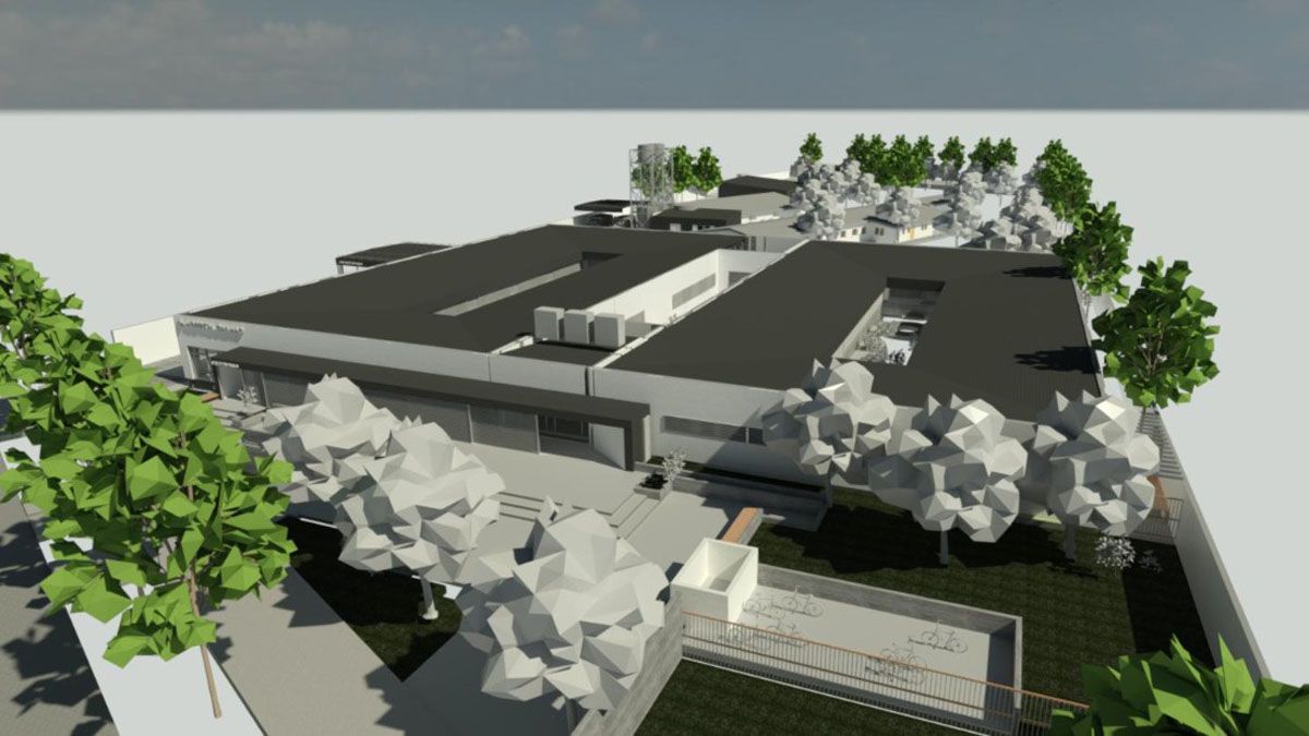 El proyecto del remodelado hospital Gailhac.