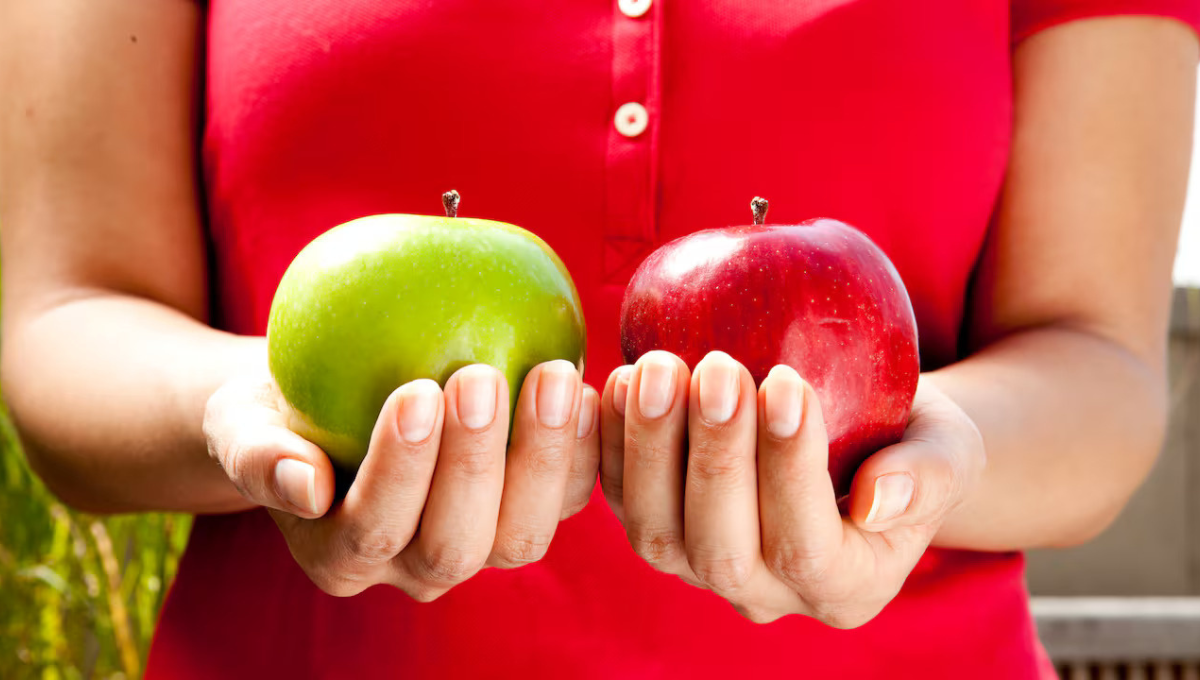 En qué se diferencia la manzana verde de la roja y cuál es mejor para la salud En qué se diferencia la manzana verde de la roja y cuál es mejor para la salud