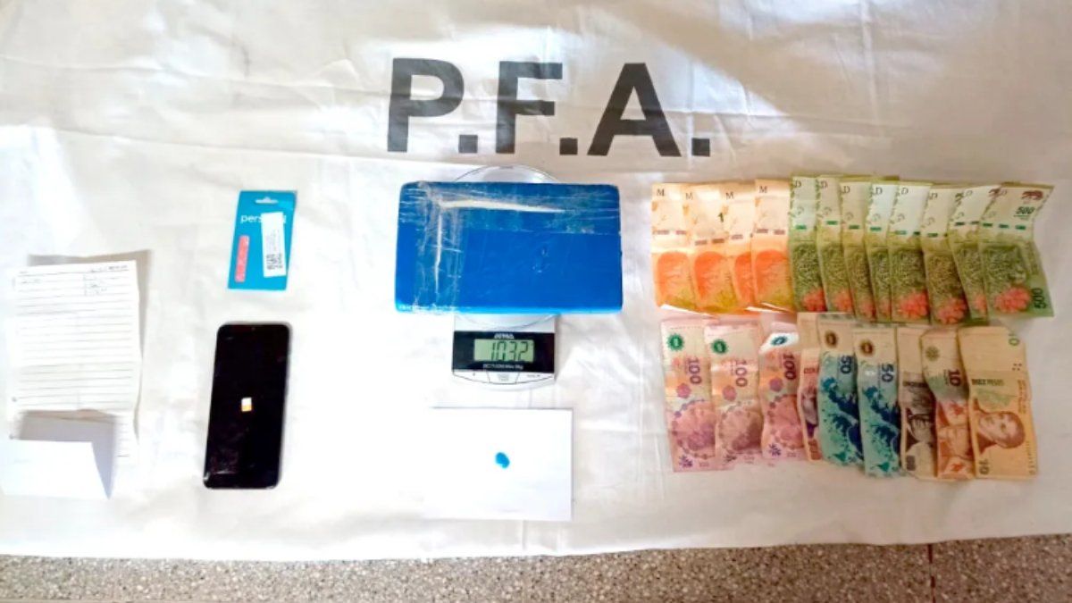 Parte de lo incautado por la Policía Federal en este caso de narcotráfico.