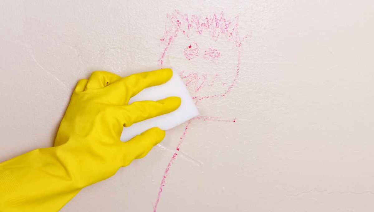 Un truco casero para mantener las paredes de la casa libres de suciedad.