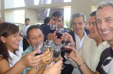 Con Jaque como invitado, San Juan fue elegida para promocionar el vino