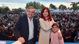 Alberto Fernández y Cristina se mostraron por primera vez juntos en un acto