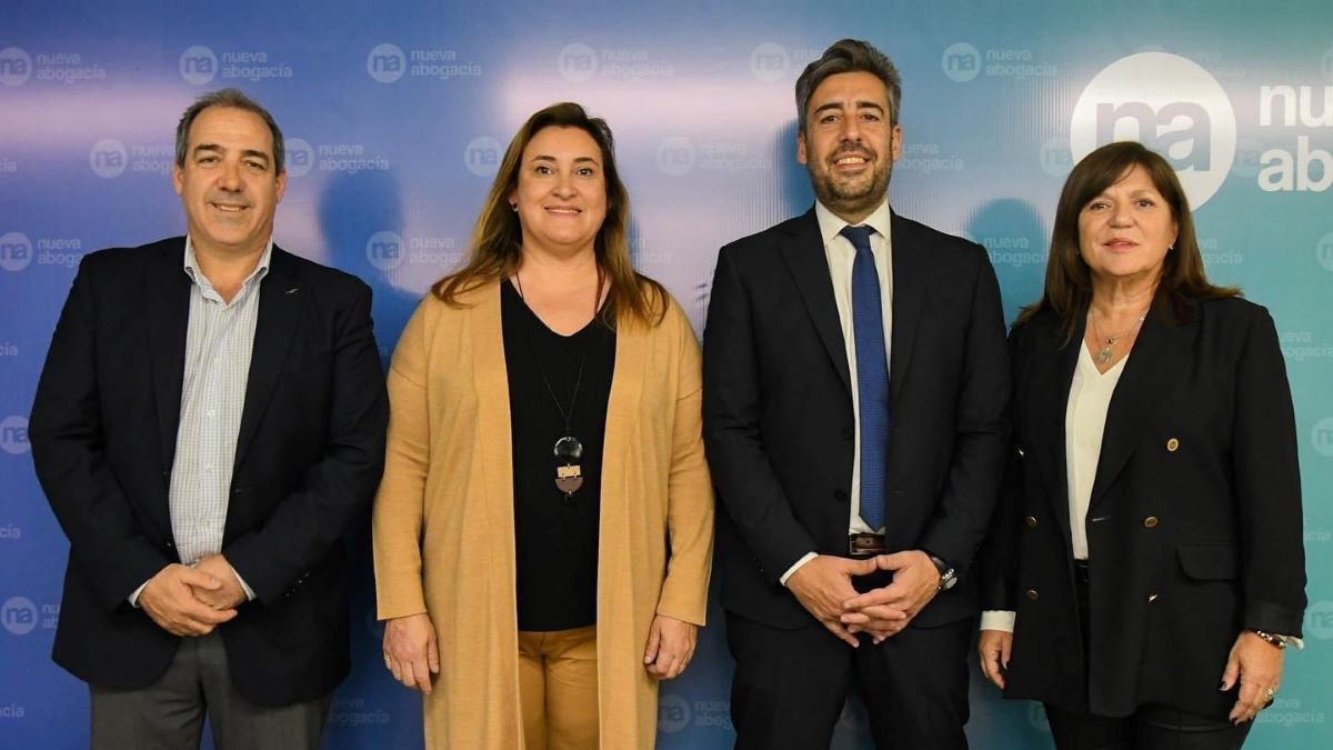 Rubén Ramos, Carmen Besteiro, Mara Fernanda Vázquez e Ignacio Segura; los cuatro candidatos a cargos titulares en el Consejo de la Magistratura. 