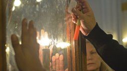 Los rosarinos le agradecen a San Expedito