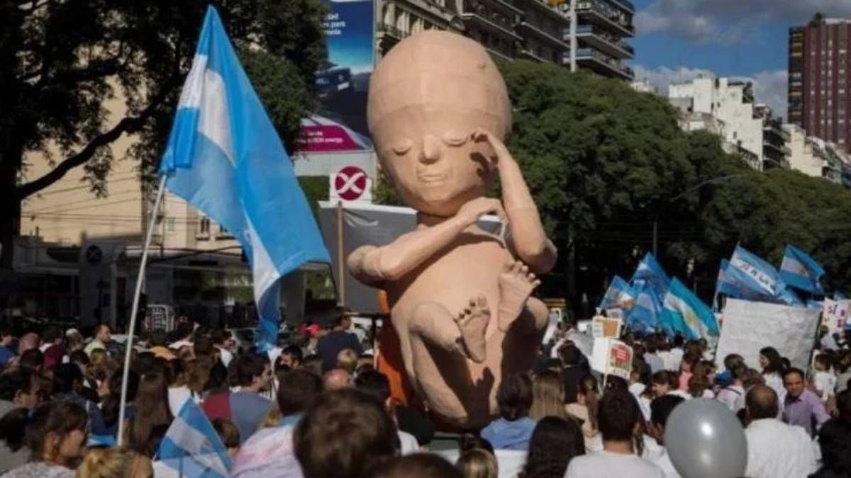 Este sábado 29 de marzo se realizará la marcha federal Provida a las 18.