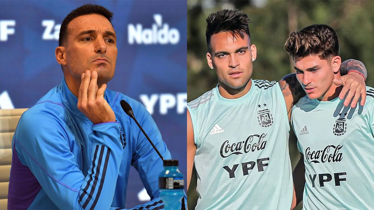 Lionel Scaloni habló de todo en la previa del partido de la Selección argentina frente a Ecuador, sobre todo de Lautaro Martínez y Julián Álvarez.