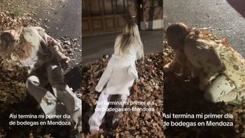 Fue a una bodega de Mendoza y terminó tan 