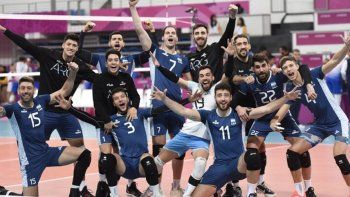 ¡Argentina está en semis! Sólido triunfo del voley masculino