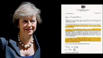 Esta es la carta de la primera ministra británica a Macri por las Islas Malvinas