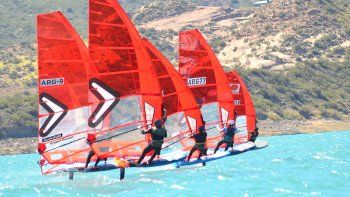 Quiroga y Saubidet, con el selectivo en el Dique Potrerillos