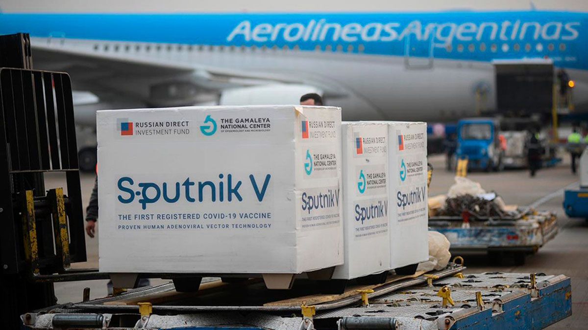 Una buena noticia: llegan 26.100 dosis de componente 2 de Sputnik V a Mendoza