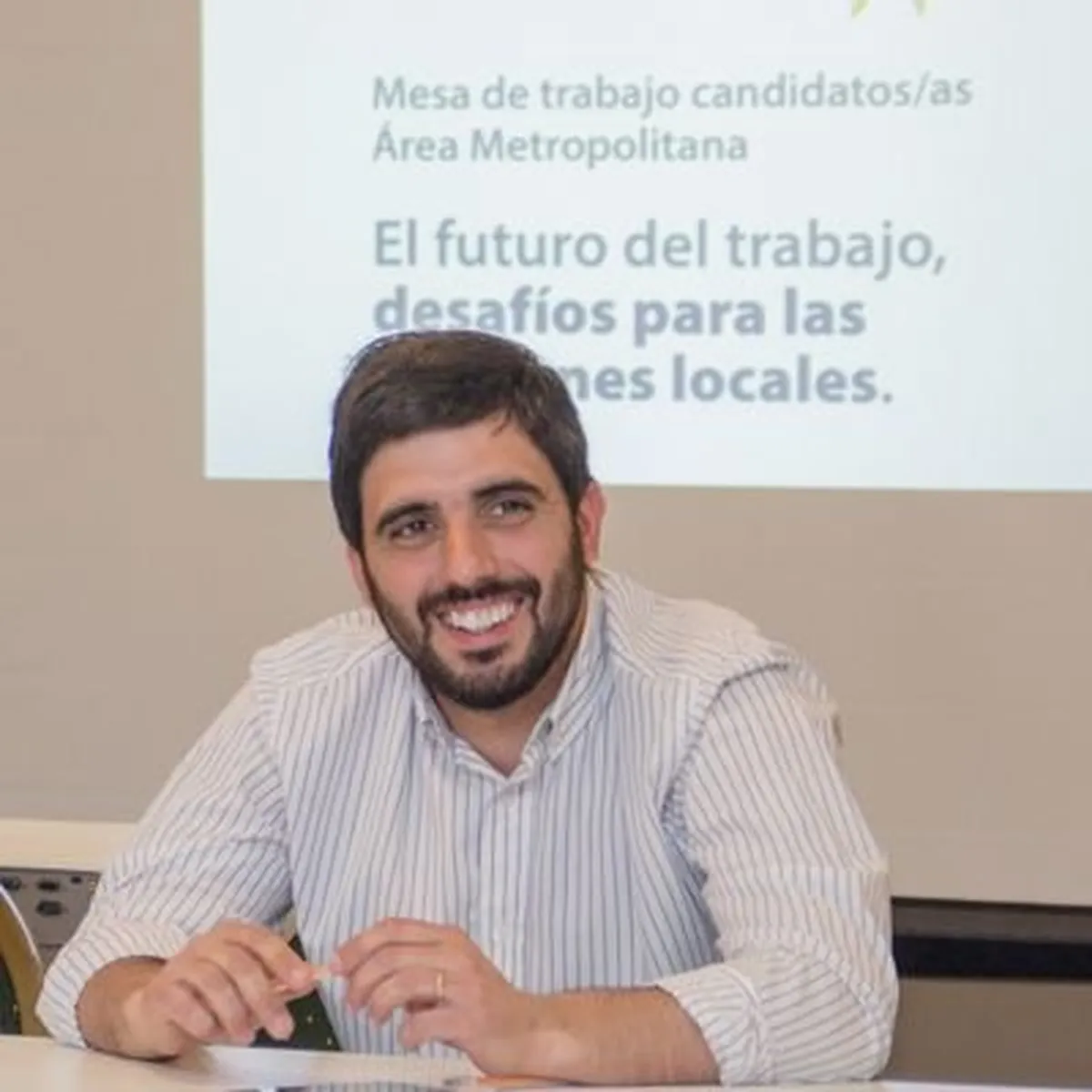 Gonzalo Navarro pertenece a la estructura nacional del Ministerio de Trabajo.