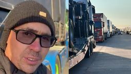 ?ojala podamos ir y volver?: el desesperado pedido de un camionero