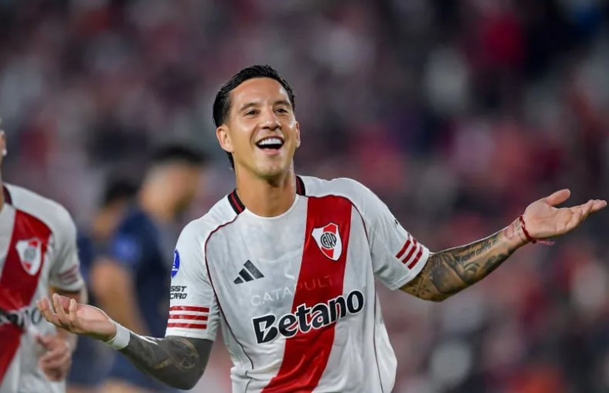 Sebasti&aacute;n Driussi es la carta goleadora del River de Coudet.