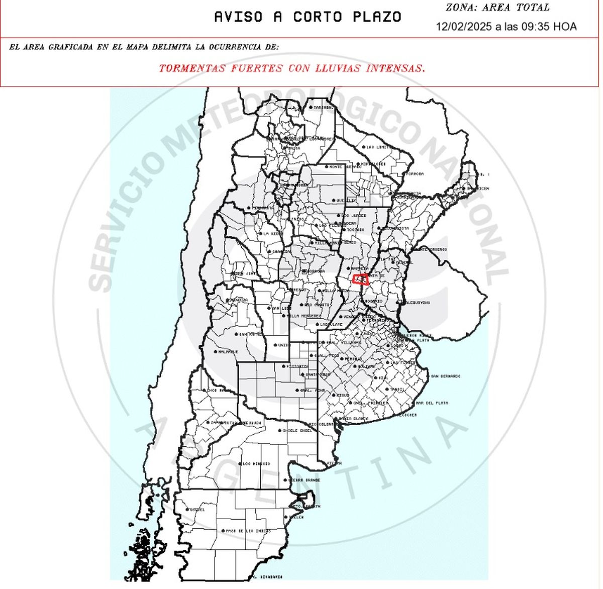 Esta parte del país se ve afectada por fuertes tormentas. Esta parte del país se ve afectada por fuertes tormentas.