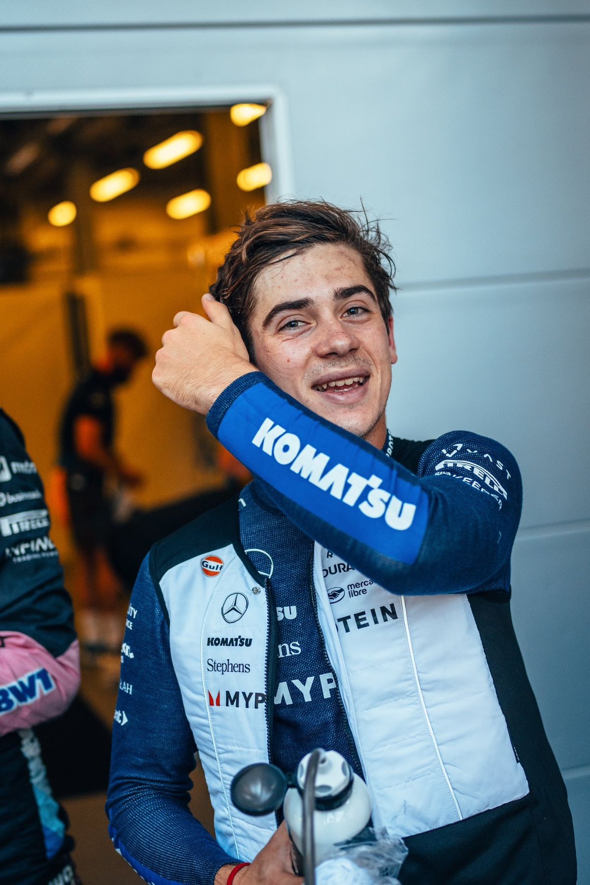 Colapinto hizo una gran carrera en Azerbaiyán. Colapinto hizo una gran carrera en Azerbaiyán.