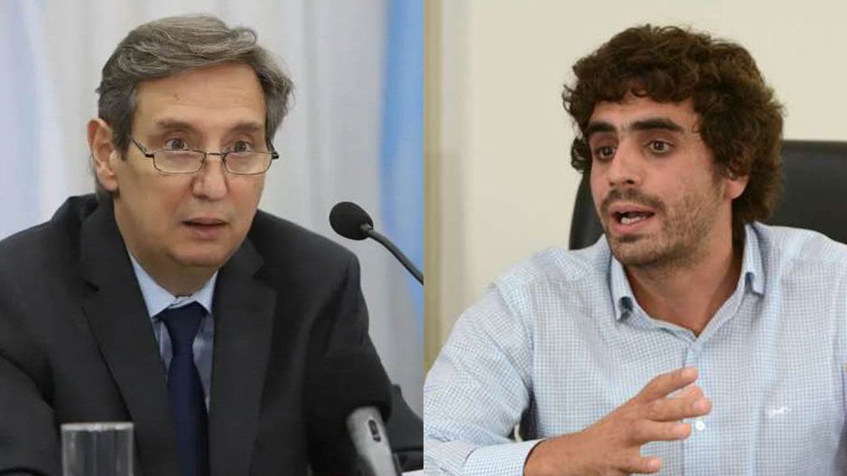 El intendente de San Rafael, Emir Félix, y el secretario de Servicios Públicos, Natalio Mema, enfrentados por los subsidios al transporte de micros.