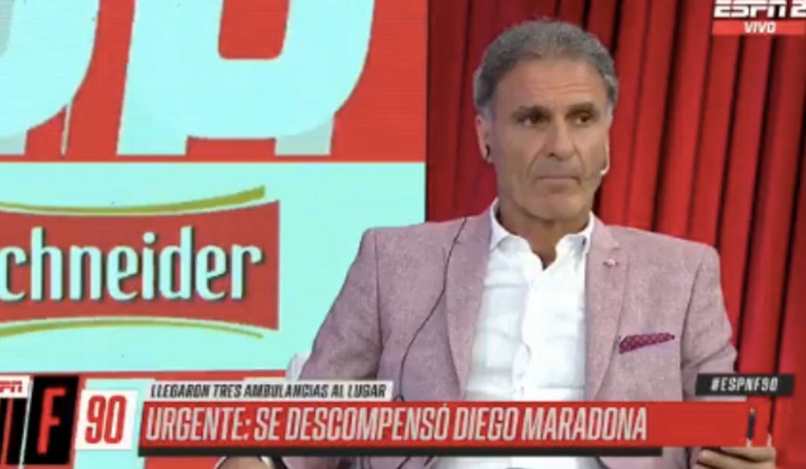 Ruggeri al aire: así se enteró que murió Maradona