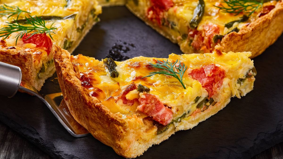 Tarta de verduras, una de las recetas más sabrosas y nutritivas.