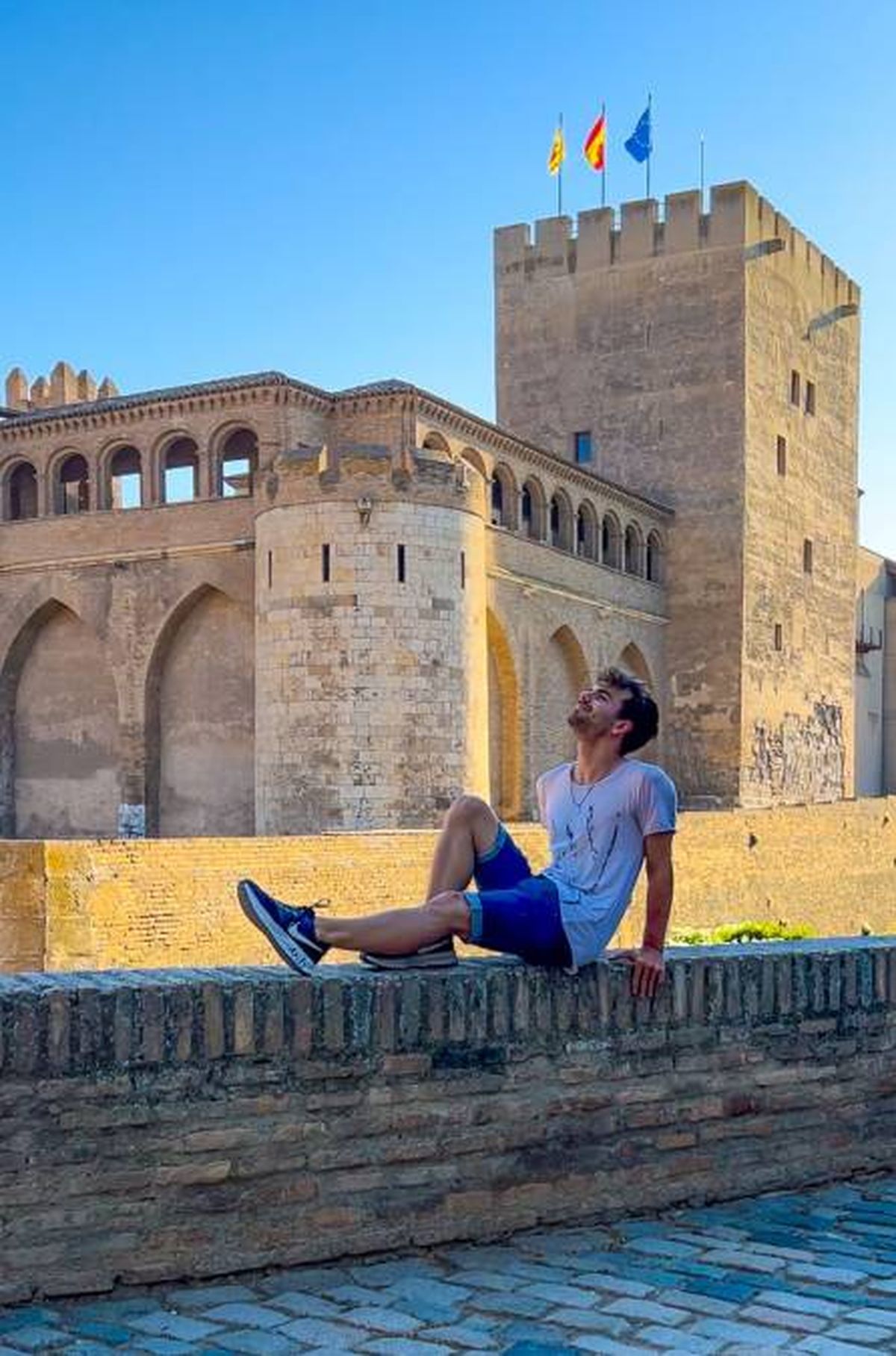 Una postal de Zaragoza. Una postal de Zaragoza.