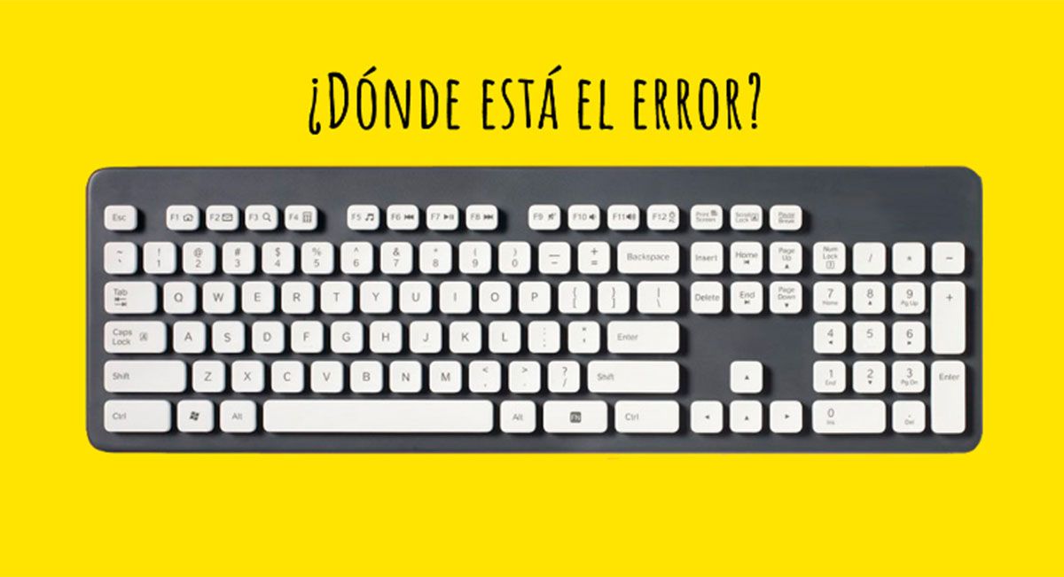 ¡Pero quién diseñó este telcado! Los detallistas encontrarán rápido el error. ¡Pero quién diseñó este telcado! Los detallistas encontrarán rápido el error.