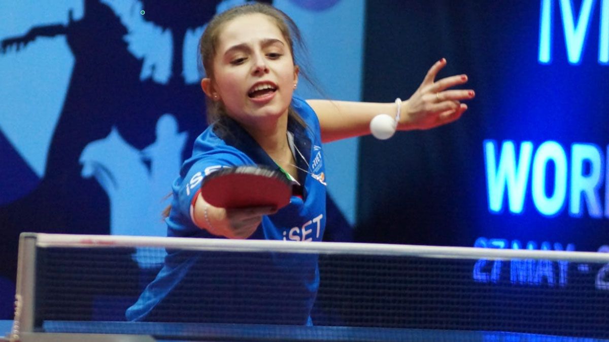 Candela Sanchi hizo un gran partido antes de quedar eliminada. Candela Sanchi hizo un gran partido antes de quedar eliminada.