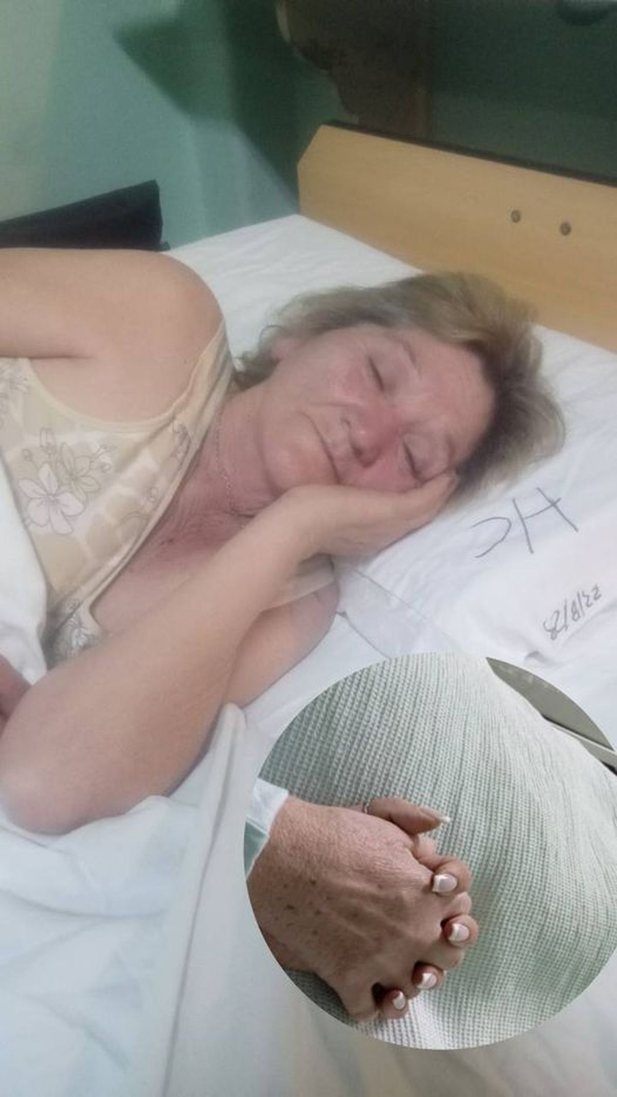 En las redes de la familia de Susana Montón se realizaron cadenas de oración tras el terrible accidente que sufrió en el Hospital Central. En las redes de la familia de Susana Montón se realizaron cadenas de oración tras el terrible accidente que sufrió en el Hospital Central.